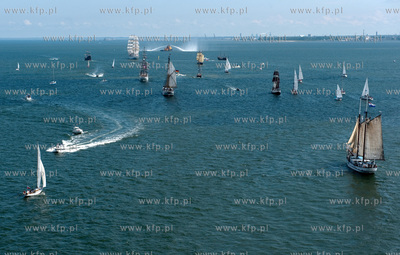 Tall Ships' Races 2009 w Gdyni z lotu ptaka. Zlot Wielkich...