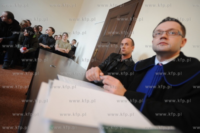 Adam Darski - wokalista, lider metalowej grupy BEHEMOT...