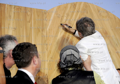 Sopot. Festiwal Gwiazd. Roman Polanski odslonil rzezbe...