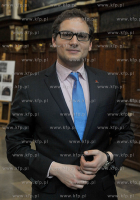 Gdansk, Dwor Artusa. Prezentacja przyszlych radnych...