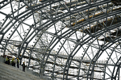 Budowa stadionu PGE Arena w Gdansku.
24.01.2011
Fot....