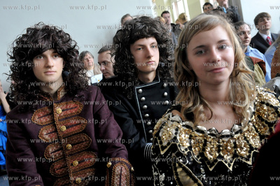 Uroczystosci zwiazane z nadaniem imienia Jana Heweliusza...