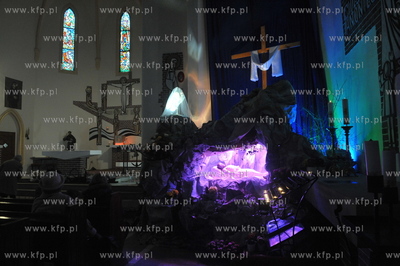 Wielkanoc. Wielka Sobota. Grob Panski w kosciele franciszkanow...