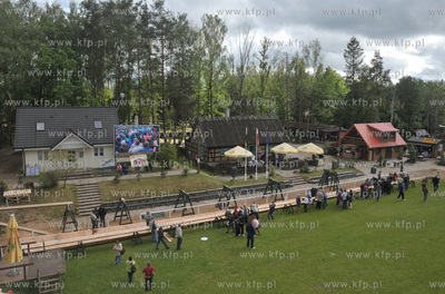 Szymbark na Kaszubach. W Centrum Edukacji i Promocji...