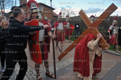 Misterium Meki Panskiej w Zukowie na Kaszubach. 13.04.2014...