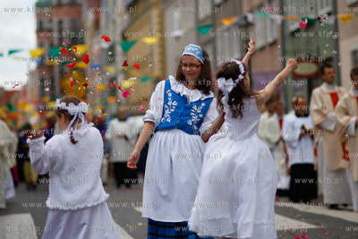 Gdansk. Procesja glowna Bozego Ciala.
23.06.2011
fot....