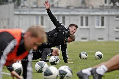Gdansk. Boisko treningowe przy ul Traugutta. Pierwszy...