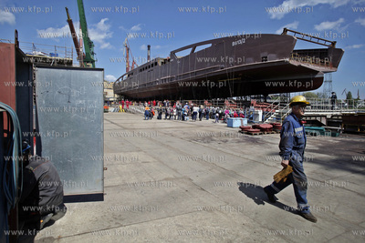 Stocznia REMONTOWA SHIPBUILDING S.A.. Wodowanie nowoczesnego...