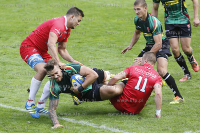 Gdynia. Mistrzostwa Europy w Rugby 7. Mecz o 11 miejsce...