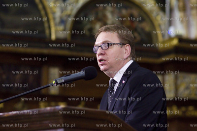 Gdańsk. Dwór Artusa. Wręczenie nagród Świadek...