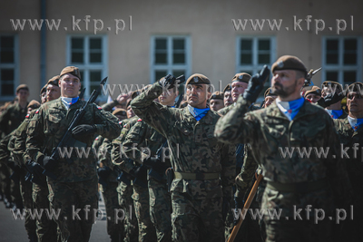 43 Batalionu Lekkiej Piechoty w Braniewie.Przysięga...