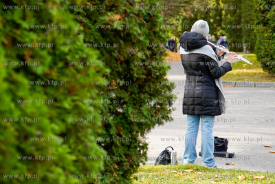 Cmentaz Łostowicki. Dzień Wszystkich Świętych....