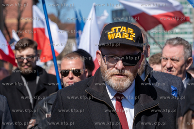 Gdańsk. Marsz "Polska za pokojem" zorganizowany przez...