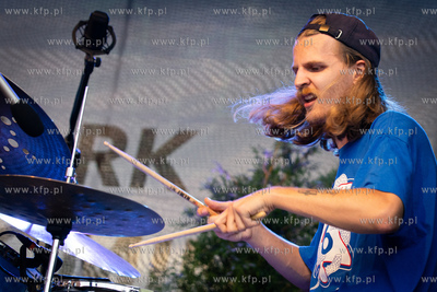 Gdańsk, Ołowianka. Jazz na Wyspie 2023. Nz. Koncert...