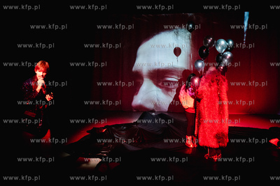 Gdańsk. Scena Malarnia. Próba medialna spektaklu...