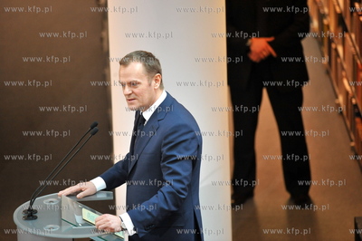 Obchody 40-lecia Uniwersytetu Gdanskiego. n/z premier...