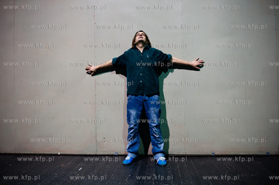 Gdansk. Teatr Wybrzeze. Proba do spektaklu pt Nie -...