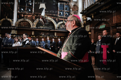 Gdansk. Dwor Artusa. Slubowanie 116 nowo przyjetych...