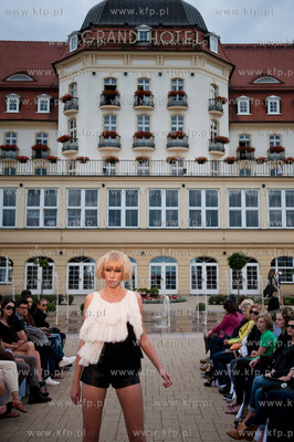 Ogrod hotelu Sofitel Grand. Sopot Fashion Days 2012....