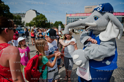 Gdansk. Targ Weglowy. Festyn Policyjny zorganizowany...