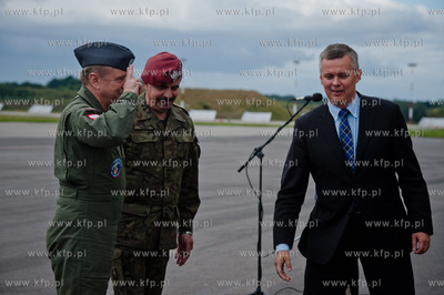22 Baza Lotnictwa Taktycznego w Malborku. Uroczystosc...