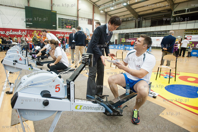 Gdansk. Hala Widowiskowo Sportowa AWFiS. Gdańskie...
