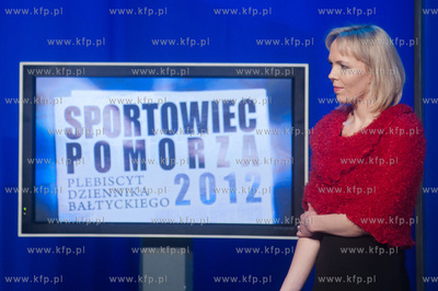 Gdansk. Stidio TVP Gdansk. Gala wreczenia nagrod w...