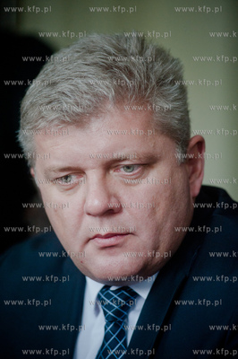 Gdansk. Urzad Marszalkowski. Konferencja prasowa poswiecona...