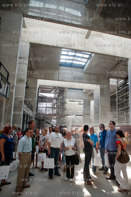 Gdansk. Dzien Otwarty budowy Europejskiego Centrum...