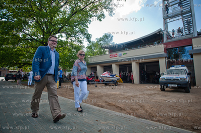 Sopot. Uroczystosc otwarcia nowego Centrum Windsurfingu...