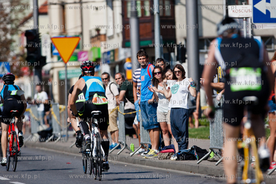 Zawody Herbalife Triathlon Gdynia 2013.
Nz zawodnicy...