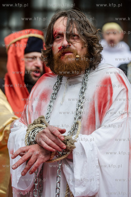 Wielki Piatek. Misterium Meki Panskiej na ulicach Gdanska.
03.04.2015
fot....