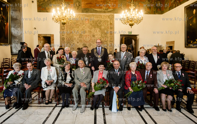 Gdansk. Ratusz Glownomiejski. Gdansk. Wielka Sala Wety...