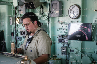 Gdynia. Wizyta amerykaskiego okretu USS Mount Whitney....