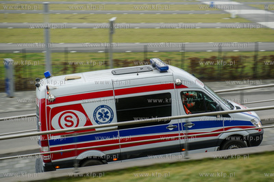 Stadion Energa Gdańsk. Ćwiczenia służb ratowniczych...