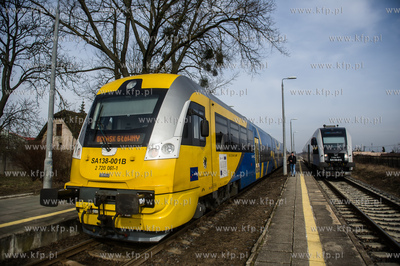 Przystanek kolejowy Żukowo Wschodnie.
04.03.2017
fot....