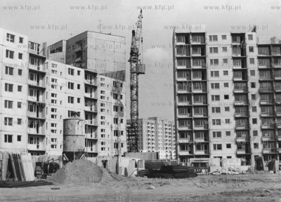 Budowa dzielnicy Gdanska Zaspa. 1979 odbitka_02_73...