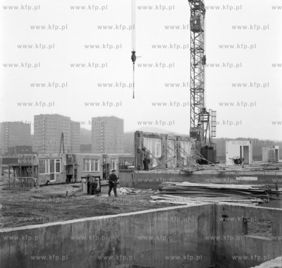Budowa osiedla Gdansk Zabianka. 02.1972  luty72_z.kosycarz_p50...