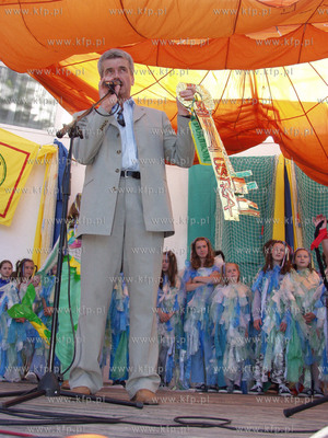 Burmistrz Ustki Jacek Graczyk 16.05.2005 fot. Artur...