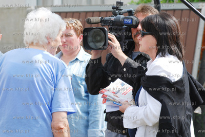 Elzbieta Jaworowicz, znana dziennikarka TVP realizowala...