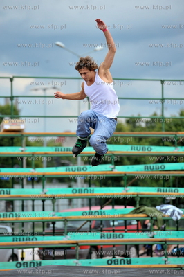 Gdansk. Plac Zebran Ludowych. Festiwal Sportow Ekstremalnych...