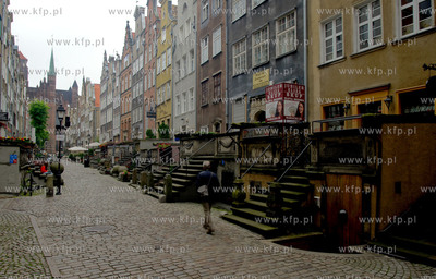 Gdansk. Nienajlepsza pogoda nie sprzyja zwiedzaniu,...