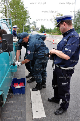 Kaliska, woj. pomorskie. Pomorscy policjanci wraz z...