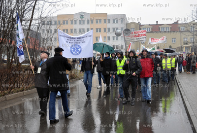 Pracownicy Szpitala Specjalistycznego, obrońcy zlikwidowanych...