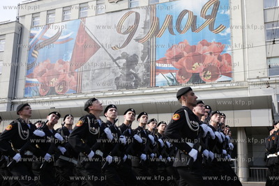 Rosja, Kaliningrad. Parada z okazji 68 rocznicy zwyciestwa...