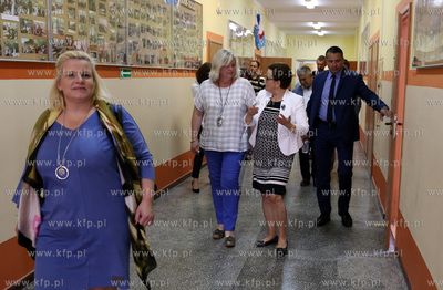 Wizyta Minister Edukacji , Anny Zalewskiej, w Zespole...
