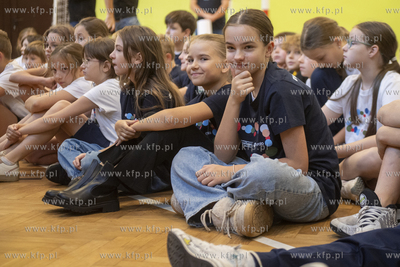 Szkoła Podstawowa nr 9 w Sopocie. Spotkanie uczniów...