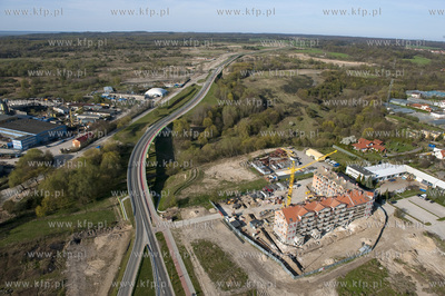 Elblag z lotu ptaka. 19.04.2009 fot. Kacper Kowalski...