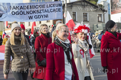 Gdynia, Parada Niepodległości. 

11.11.2019 Fot....