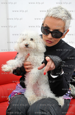 Kora - Olga Jackowska, wokalistka zespolu Maanam, jedna...